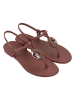 Grendha Zehensandalen "Cacau Celebre" in Hellbraun