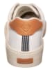 Gant Leder-Sneakers "Legalilly" in Weiß/ Hellbraun