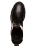 Gant Leder-Chelsea-Boots "Monthike" in Schwarz