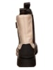 Gant Leder-Chelsea-Boots in Beige/ Schwarz