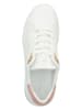 Gant Leder-Sneakers "Custly" in Weiß/ Rosa