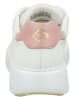 GANT Footwear Leder-Sneakers "Custly" in Weiß/ Rosa