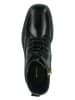 Gant Leder-Boots "Fallwi" in Schwarz