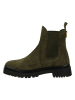 Gant Leren chelseaboots "Aligrey" kaki
