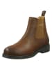 Gant Leren chelseaboots lichtbruin