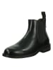 Gant Leder-Chelsea-Boots "Rizmood" in Schwarz