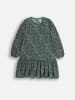 Coccodrillo Kleid in Grün/ Weiß/ Schwarz