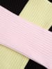 Coccodrillo Longsleeve in Schwarz/ Rosa/ Gelb