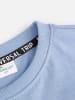 Coccodrillo Sweatshirt in Hellblau/ Schwarz