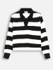 Coccodrillo Poloshirt in Schwarz/ Weiß