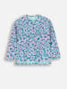 Coccodrillo Longsleeve in Hellblau/ Blau/ Rosa