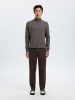 SELECTED HOMME Rollkragen-Pullover "Kris" in Taupe