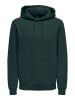 ONLY & SONS Hoodie "Ceres" in Smaragdgrün