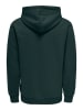 ONLY & SONS Hoodie "Ceres" in Smaragdgrün