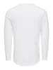 ONLY & SONS Longsleeve "Benne" wit