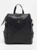 Abaco Leder-Rucksack in Schwarz - (B)25 x (H)35 x (T)14 cm