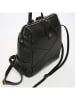 Abaco Leder-Rucksack in Schwarz - (B)25 x (H)35 x (T)14 cm
