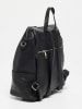 Abaco Leder-Rucksack in Schwarz - (B)25 x (H)35 x (T)14 cm