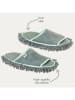 Vigar Mikrofaser-Slippers in Grau