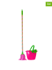 Vigar 2tlg. Set: Wischmop in Pink - ab 4 Jahren