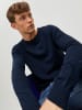 Jack & Jones Sweter w kolorze granatowym