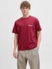 Jack & Jones Koszulka w kolorze bordowym