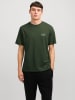 Jack & Jones Koszulka w kolorze ciemnozielonym