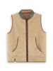 Denokids Fleece bodywarmer lichtbruin