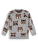 Denokids Sweter w kolorze szarym