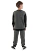 Denokids 2-delige outfit antraciet