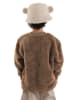 Denokids Bluza polarowa w kolorze brązowym