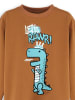 Denokids 2-delige set: longsleeves lichtbruin/beige