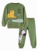 Denokids 2-delige outfit kaki