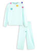 Denokids 2-delige outfit turquoise