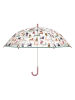 Playshoes Parasol w kolorze białym ze wzorem