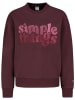 Sublevel Sweatshirt "Elsa" bordeaux