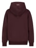 Sublevel Hoodie "Rosa" in Bordeaux