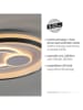 Just Light LED-Deckenleuchte in Weiß - Ø 70 cm