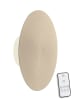 Paul Neuhaus Lampa ścienna LED w kolorze złotym - Ø 25 cm