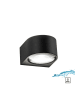 Paul Neuhaus Lampa ścienna LED w kolorze czarnym - wys. 6,8 x  Ø 11 cm