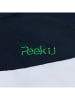 Peek U All-season doorgestikte jas "Baz" groen/donkerblauw/wit