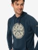 super.natural Hoodie "Salt & Rock" in Dunkelblau