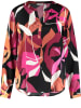 Gerry Weber Bluse in Schwarz/ Pink/ Orange