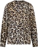 TAIFUN Bluse in Hellbraun/ Schwarz