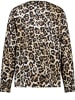TAIFUN Bluse in Hellbraun/ Schwarz