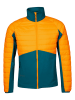 Halti Funktionsjacke "Veidnes" in Gelb/ Türkis