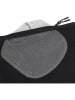 Lässig Wickeltäschchen in Schwarz - (B)33 x (H)23 x (T)3,5 cm