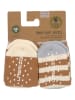Lässig 2er-Ser: ABS-Socken in Hellblau/ Beige/ Hellbraun