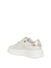 Patrizia Pepe Leder-Sneakers in Creme