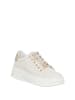 Patrizia Pepe Leder-Sneakers in Creme